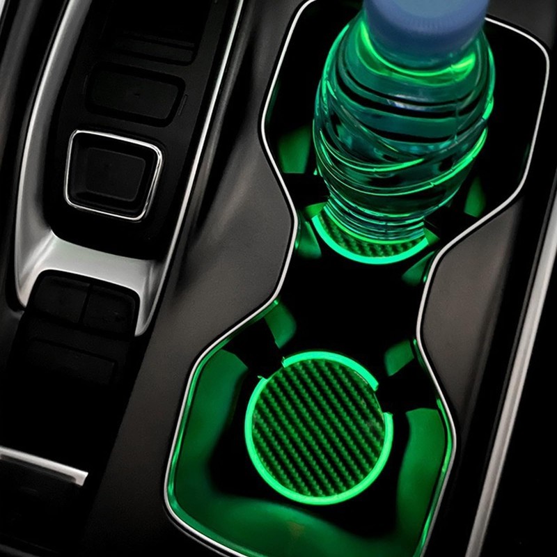 Raheem Pack of 2 Car Cup Holder Coasters