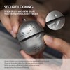 Boundless Voyage Titanium Tea Ball Infuser with Extended Chain Hook