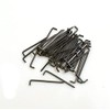 Design61 50x Console Hooks Steel Hooks Square Wire Diameter 2.5