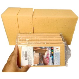 Car Wash Sponges, 5 Pack, Extra Soft Coral, Scratch Free, 8.3x4.38x2.8 inches, Great for Sensitive Surfaces