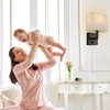 wkeessee Bedside Wall Mount Light with Dimmer Switch and Two