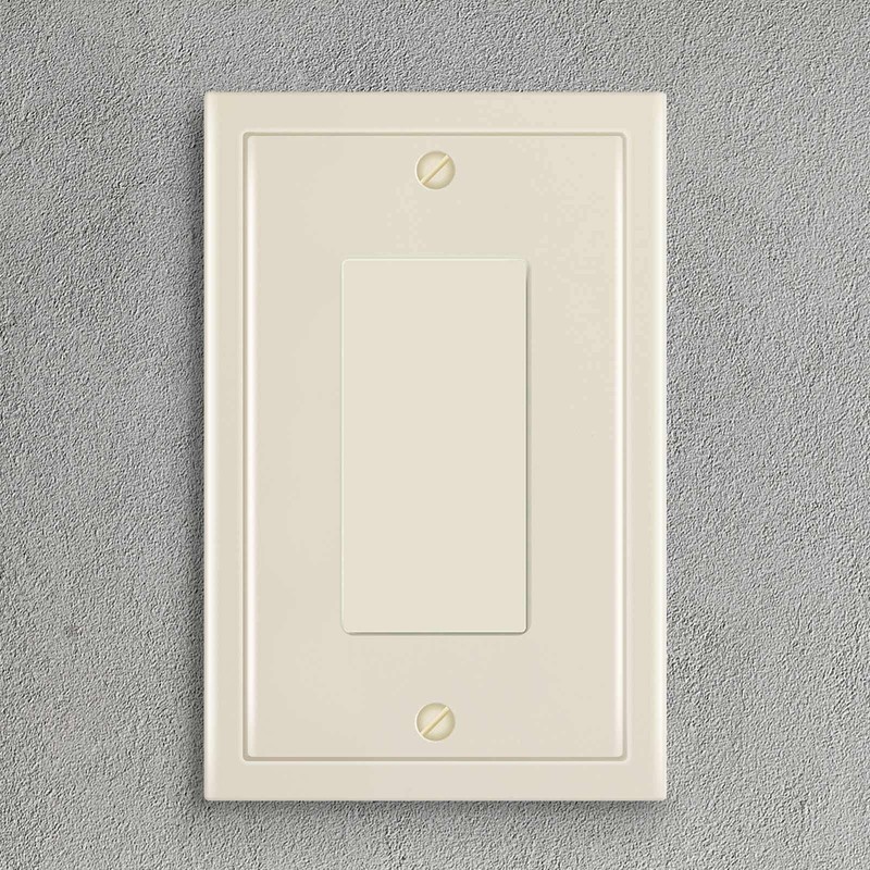 Henne Bery Modern Edge Decorative Wall Plate Switch Plate Outlet