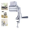 KONKENIE Food Rotary Grater with 5 Blades Hand Cheese Grater