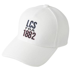 Cox Sportif LG4FCP05M Men's Cap, 3D Marking, Simple, Adjustable, Sporty Hat, Golf, WH00 (white)