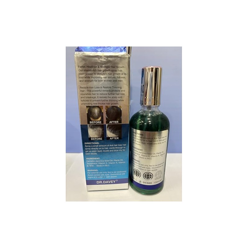 DR.DAVEY Hair Growth Serum, Anti Hair Loss Spray