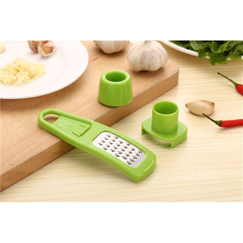 Zittop Multifunction Stainless Steel Pressing Garlic Slicer ，Cutter Shredder Kitchen