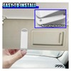 GAOLAOSY 2PCS Sunglasses Holders for Car Visor, Universal Auto Interior