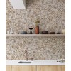 MOPTORLS Peel and Stick Mother of Pearl Shell Backsplash Tile