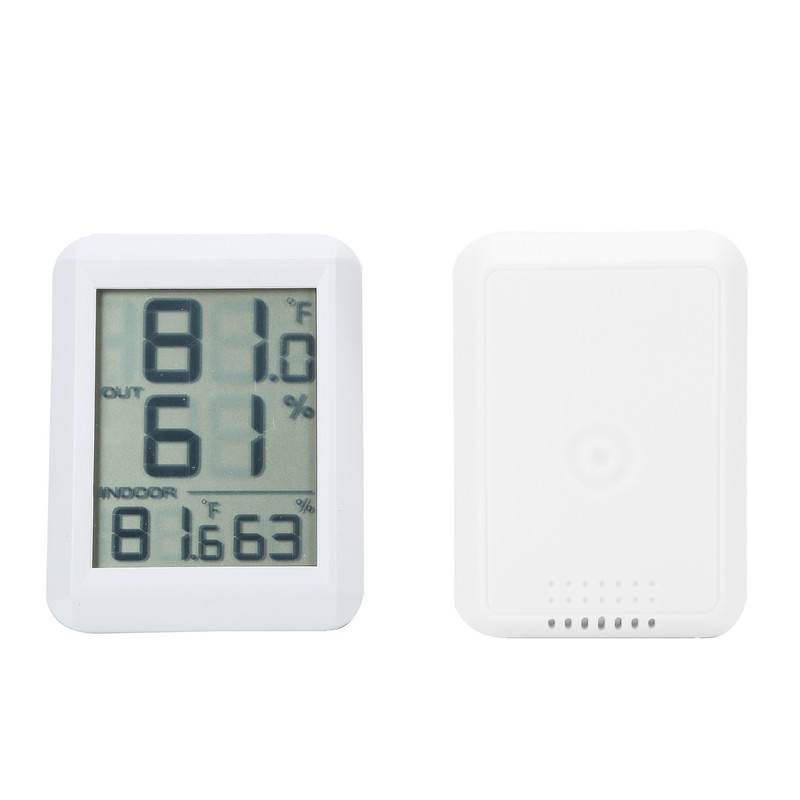 Wireless Digital Hygrometer Thermometer Indoor Outdoor Portable Electronic Temperature Humidity