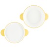 tak JTN-0190-YL Kids Dish Soup Bowl Set, Small, Yellow