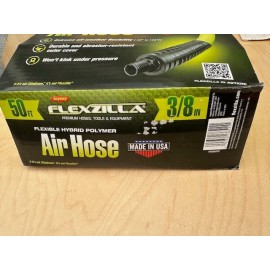 Flexzilla Legacy Flexzilla 3/8" X 50' Air Hose W/ 1/4" Fittings