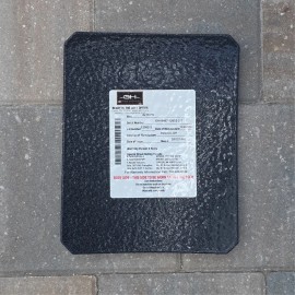 GH Armor Pistol/Spike Plate Special Threat 8x10" Full Cut Plate D1537