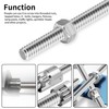 Skweawert M8 x 1.25mm x 400mm Fully Threaded Rod 304