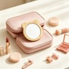 Small Round Hand Mirrors Mini Mirror (Bear), 2.76In, 6 PCS