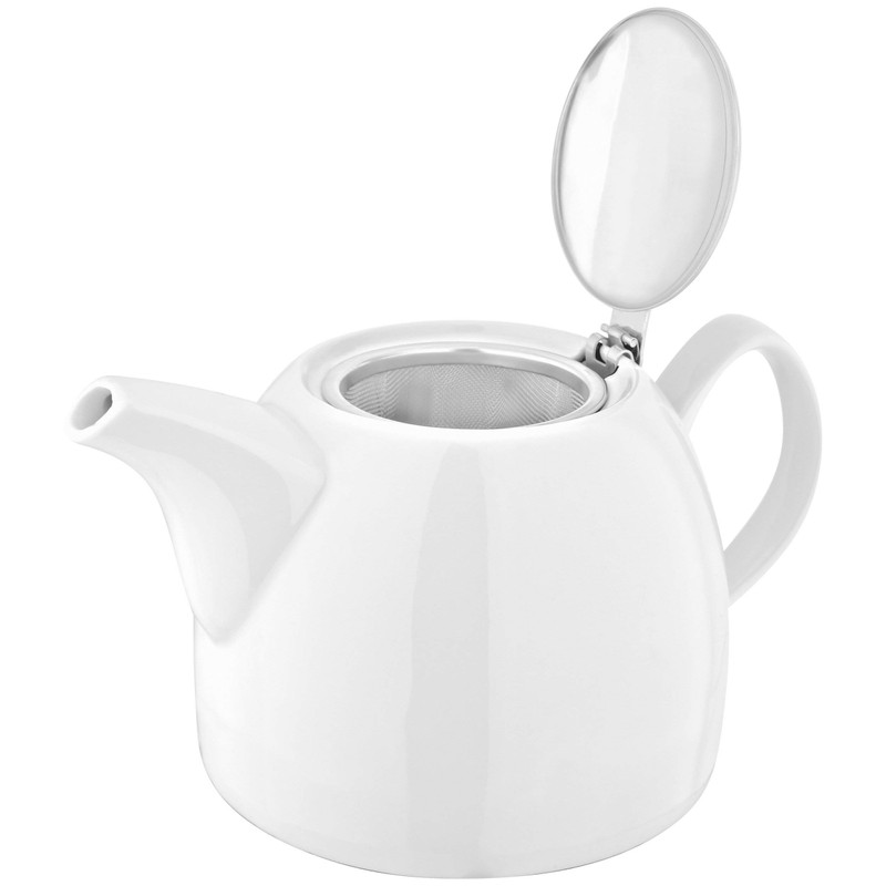 Judge Tea Leaf Teapot, 1.2L, White, 20 x 30 x