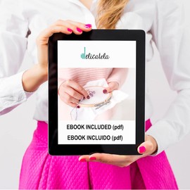 Cross Stitch Embroidery Fabric | 150cm x 100cm | 14ct Fabric - 5.5 stitches/cm | 100% Cotton | By DELICATELA