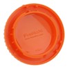 Fotodiox Orange Designer Body Cap Compatible with Nikon F-Mount Cameras