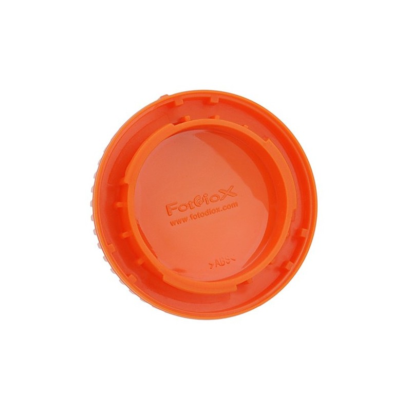 Fotodiox Orange Designer Body Cap Compatible with Nikon F-Mount Cameras