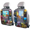ULEEKA Car Backseat Organizer with 11" Table Holder, 10 Storage