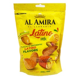 Al Amira - Latino Nut Mix, Roasted & Salted Shell free Nuts, 10.58oz (300g)