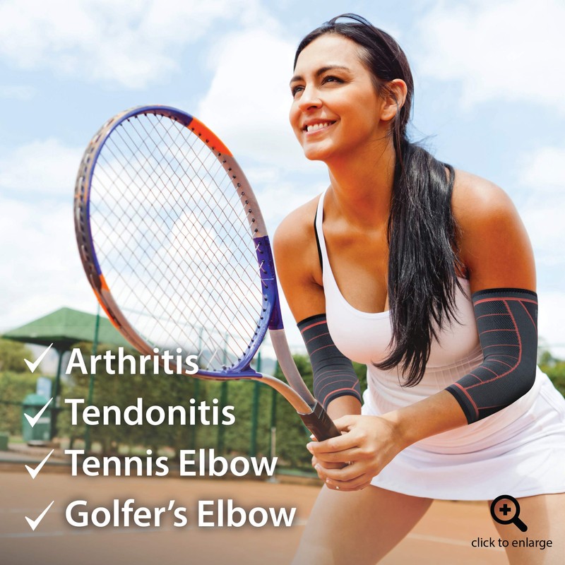 Rymora Elbow Sleeves Pair Grey XL