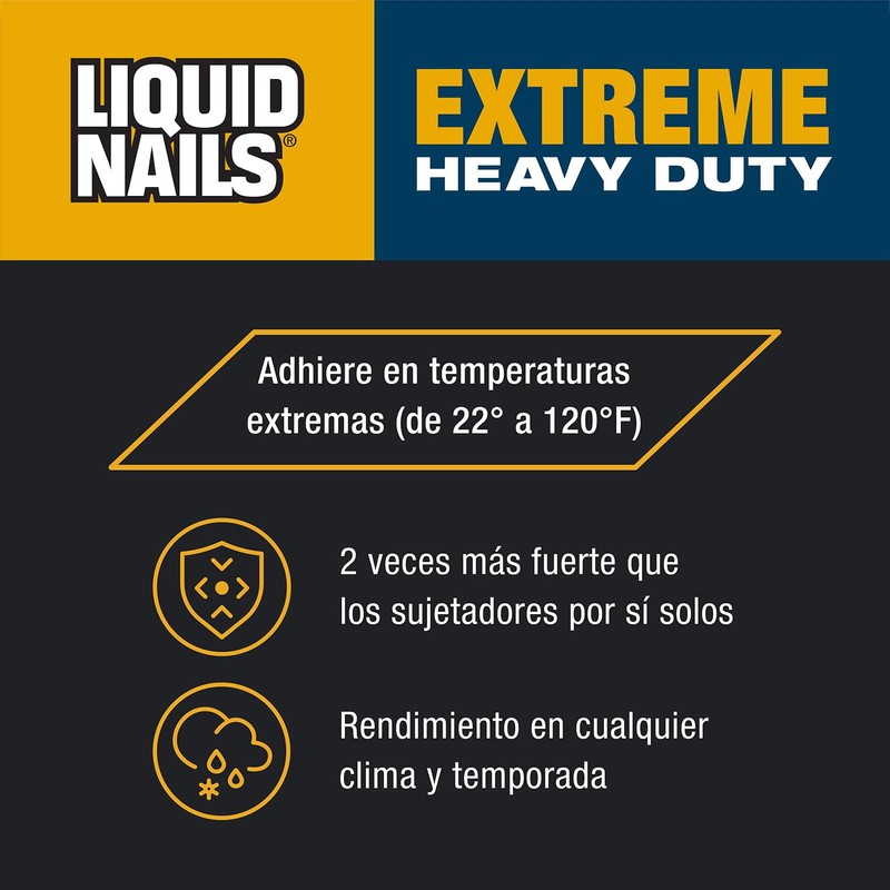 Liquid Nails - 414607 LN-907 Extreme Heavy Duty Construction Adhesive