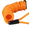Reminder Cable,YOFUNTLE [2 Pack] Disc Lock Cable,Security Steel Wire Spring