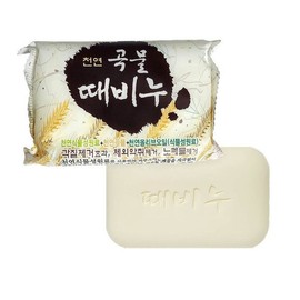 Natural Grain Exfoliating Soap 130g / Exfoliation / Removal of Impurities / Cosmetic Soap / Premium Exfoliating Soap / 천연 곡물 때비누 130g/각질제거/노폐물제거/화장비누/명품때비누
