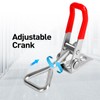 Pack of 10 Tension Clasps, Box Lock with Screws, Lever