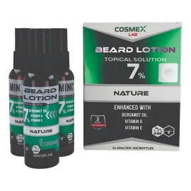 Cosmexlab - Crecimiento De Barba Y Bigote Al 7% Con Bergamot Bergamota