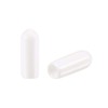 TA-VIGOR 100Pcs Rubber End Caps, 4mm ID Round Flexible Screw