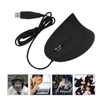 USB Wired Left Hand Vertical Mouse Ergonomic Gaming Mouse Wrist