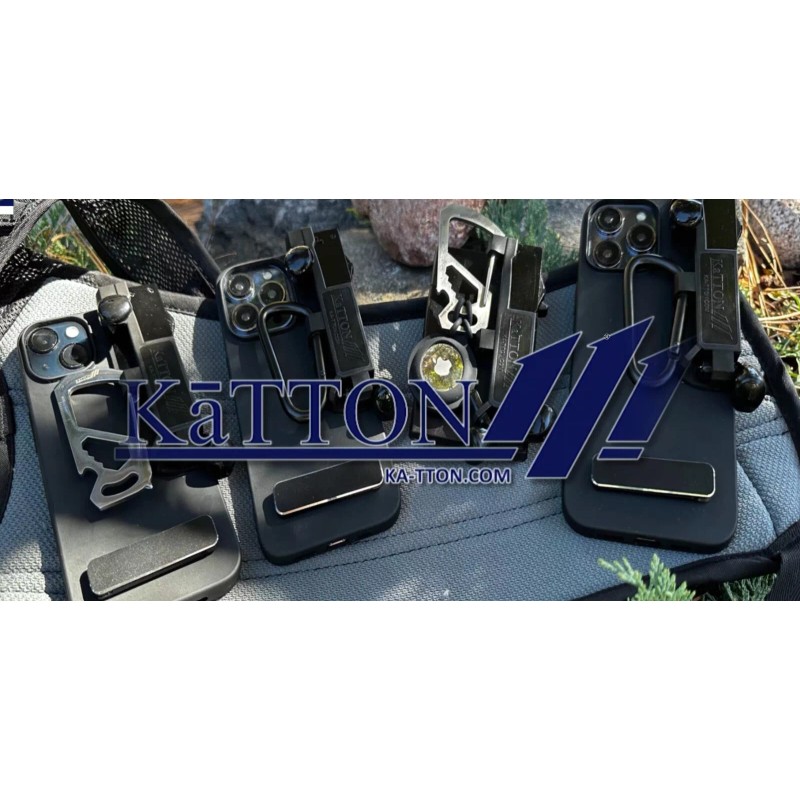 KaTTON - Utlity Knife -Removable Multi tool - Pop-Up Wallet,