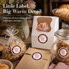36 Pcs Make Cakes with Love Stickers, Round Baking Labels