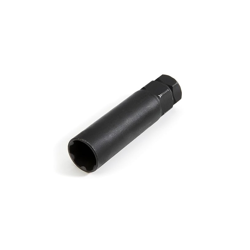 Steelman Pro 6-Spline 45/64-Inch Socket-Style Locking Lug Nut Key, Removes