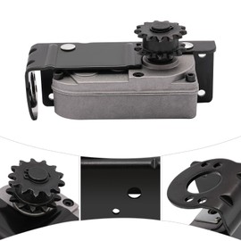 YIYIBYUS Slideout Gearbox Replace R25076-1 Gear Box with Plate 13 Tooth Sprocket RV Trailer Sliding Gearbox for Slideout RV Towed Vehicle