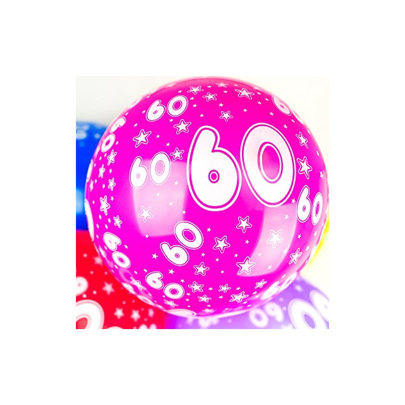 Happium 10 x Balloons 12 Inch Party Birthday Anniversary (Number