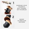 Tan-Luxe The Kabuki Brush Face and Body Self-Tanning Brush with