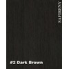 SAFIRENY Clip in Hair Extensions Human Hair, Dark Brown,18 Inch