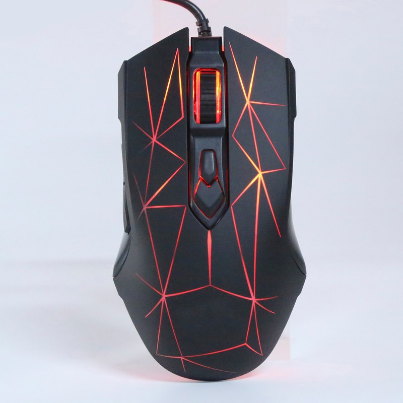 AJAZZ Wired Mouse USB RGB Desktop Laptop Gaming Adjustable DPI