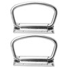 Operitacx 2Pcs Heavy Duty Stainless Steel Pull Knob Surface Mounted