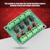 Zopsc 3.3V/5V to 3.6V/24V 4 Channel Voltage Converter Optocoupler Isolated