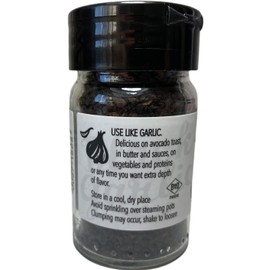 TJ's Trader Joe's Ground Fermented Black Garlic 1.02 Ounce Umami Flavor Spice