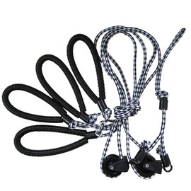 Ejercitador de cuerda para perilla de puerta de pilates fitness - negro - Top Quality