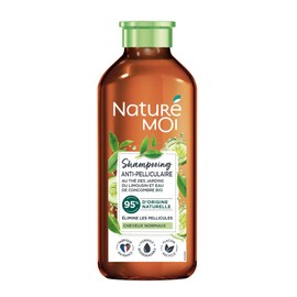 Naturé Moi - Anti-Dandruff Shampoo - Normal Hair - Sulphate-free Shampoo - Hair Care Dandruff - Tea, Organic Cucumber Water - 95% Natural Origin - 250ml