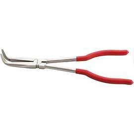 BGS Diy 412 | Bent Nose Pliers | extra long | bent 90° | 280 mm