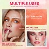 Multi-Use Makeup Blush Stick,Beauty,Waterproof Natural Nude Makeup,Tinted Solid Moisturizer Stick