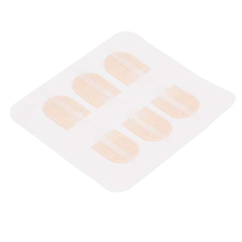 3 Strap Zipper Wound Closure Patches Breathable Seamless Elastic Zip