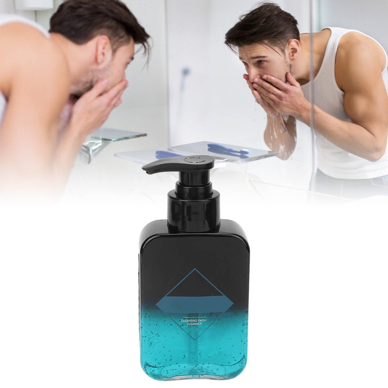 Mens Face Wash 150g 6 Herbal Ingredients Moisturizing Deep Gentle
