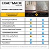 ExactMade - Clear Table Protector, USA Made, Safe, 14 x